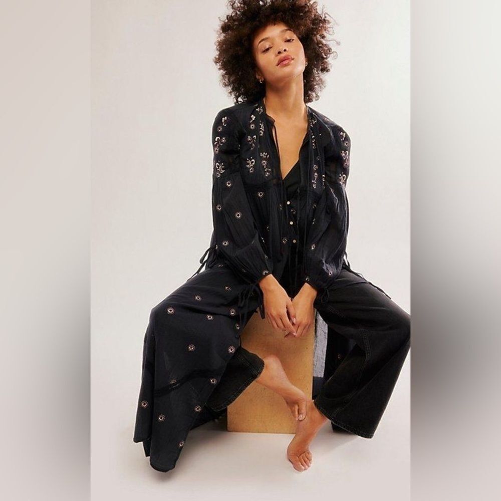 Free People Chasin' Spring Maxi Bodysuit Intimately